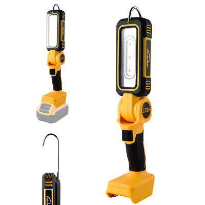 30W 3000LM Cordless LED Flashlight Work Light Powered for DeWalt 20V MAX Battery