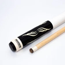 Pearson® PK 58 Pool Cue Black with White Handle