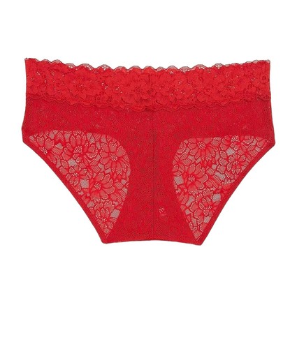 Women's Maurices Red Lace Solid Hipster Panty (3X) - Picture 5 of 8