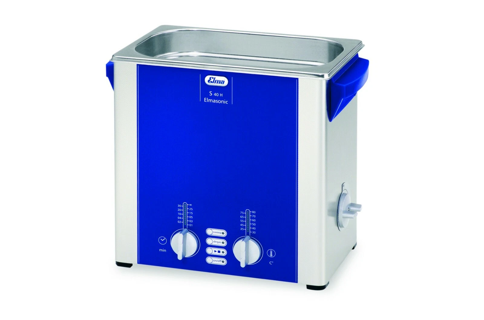 Elma Elmasonic E-Plus EP 40 H 1.1 gallon ultrasonic cleaner, 37 kHz