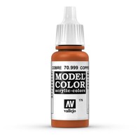 Vallejo 70999 Kupfer, Metallic, 17 Ml