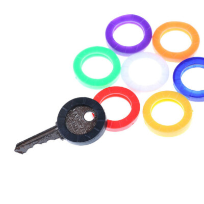24 Cappucci Per Chiavi Colorati In Gomma - Identificazione Facile Per Chiavi Di Casa, Ufficio, Hotel