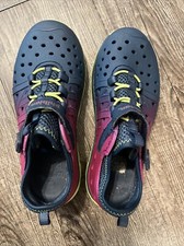 Stride Rite Phibian Girls shoes Size Youth 13 Purple Blue Green EUC