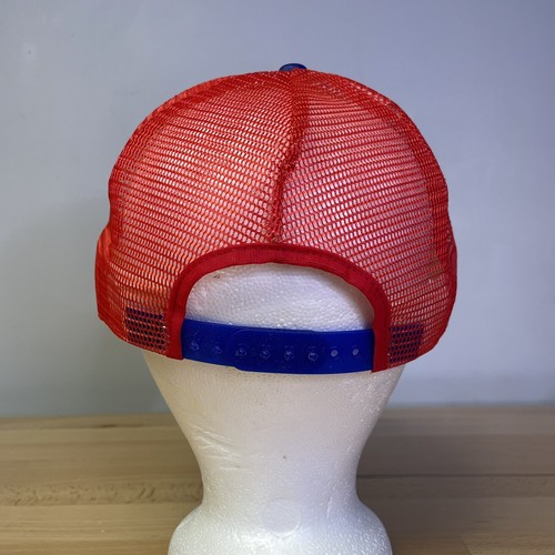 Vintage Proud To Be American Jacobson Hat Co Mesh Snapback Trucker Cap USA - Picture 4 of 9