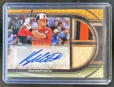 2025 Topps Museum Ryan Mountcastle Signature Dual Patch Auto Black Diamond #/10
