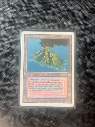 Volcanic Island MTG Revised English HP