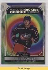 2021-22 O-Pee-Chee Platinum Rainbow Color Wheel Cole Sillinger #285 READ kl2