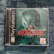 Konami Metal Gear Solid: VR Missions PS1 Manual Included NTSC-U/C 2000