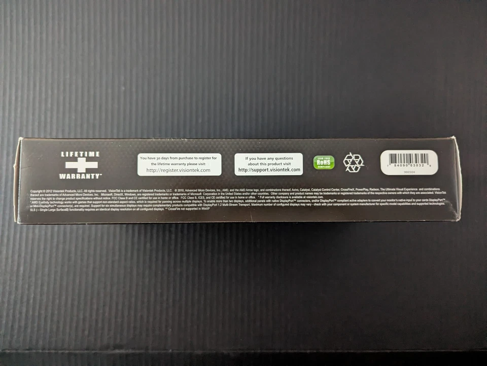 VisionTek HD7770 1GB-GDDR5 Videocard New Open Box - Image 3 of 4