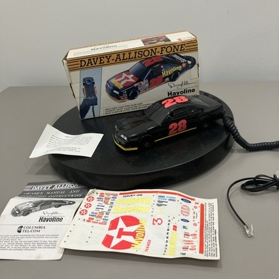 1993 Davey Allison Havoline #28 Phone Telephone NASCAR Man Cave Vintage works..