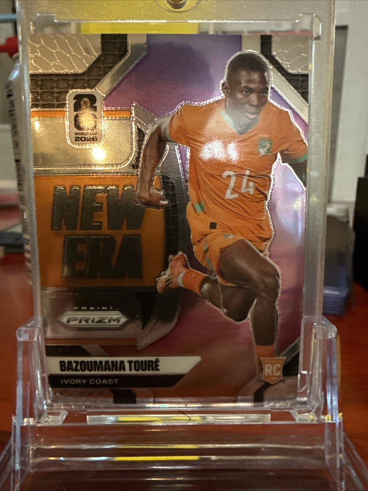 2026 Panini Prizm FIFA World Cup #10 Bazoumana Toure New Era