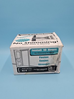 Door Install Kit Max Strength Secures Both Sides Door Stud Bracket - Read Desc..