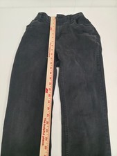 Levi 502 Men's Tapered Fit Black Jeans 29X31 18 Reg Stretch Denim Trendy