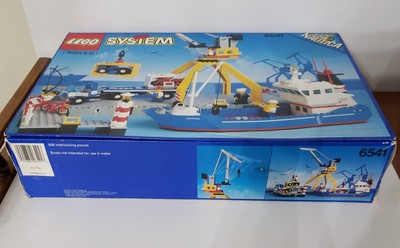VINTAGE LEGO SYSTEM TOWN 6541 INTERCOASTAL SEAPORT NAUTICA 1993