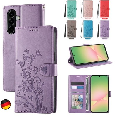 Hülle für Samsung Galaxy A16 A17 A36 A56 A05S A55 Klapphülle Magnet Handy Tasche