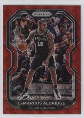 2020-21 Panini Prizm Ruby Wave Prizm LaMarcus Aldridge #104 1ib5