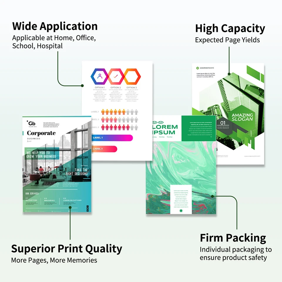 Paquete de 4 combinaciones de tinta 910XL con chip para HP OfficeJet Pro 8010 8020 8022 8025 8028 8030 Foto 4 de 4