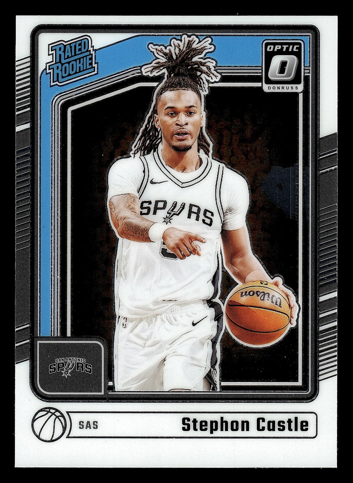 2024-25 Donruss Optic #254 Stephon Castle