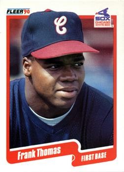1990 Fleer Update #U-87 Frank Thomas ROOKIE CARD WHITE SOX