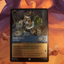 Daisy Duck Ghost Finder Foil 141/204 Whispers in the Well Disney Lorcana 001335