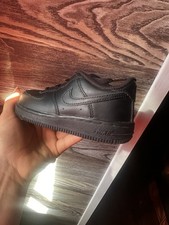 Nike Air Force 1 LE (TD)   Black/Black   Size...