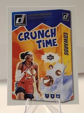 Aaliyah Edwards 2025 Panini Donruss WNBA #4 Crunch Time Press Proof Mystics