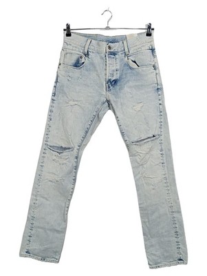 G-Star RAW GS01 Destroyed Jeans Herren W32 Blau Regular Fit