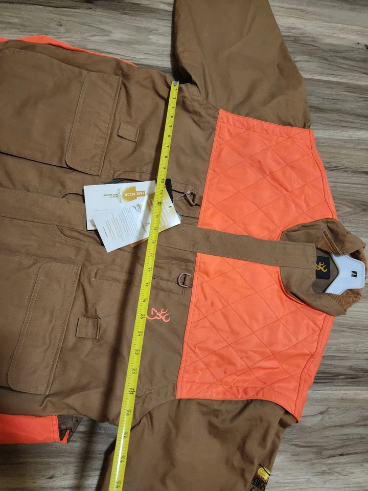 Chaqueta de lona Browning Hunting Pheasants Forever para hombre talla 2XL Upland Foto 3 de 4