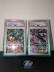 PSA 10 Sequential Rayquaza EX 096/131 & M Rayquaza EX 097/131 with Graded Guards