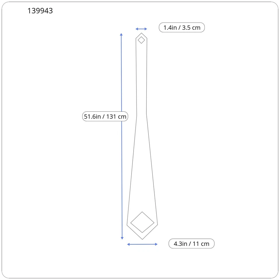 Corbata de Alta Costura GALA Para Hombre Talla Única Marrón Estampado Punta Foto 3 de 4