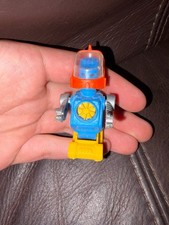 Bruder MINI ROBOT SPACE TOY, Vintage West Germany, 2.5", Rare, VG