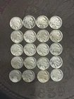 20 Buffalo Nickels -teens/20s-see Description