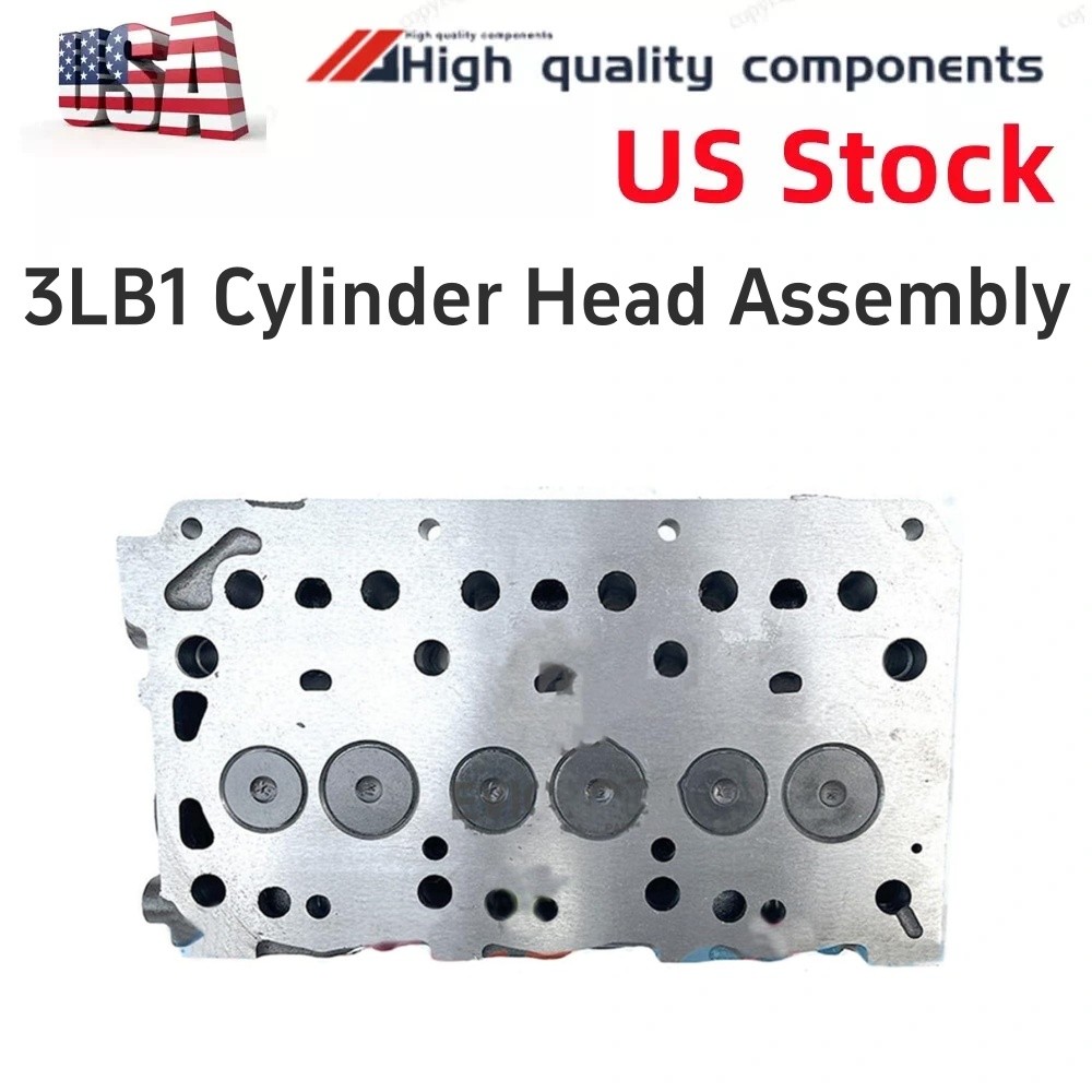complete  cylinder head  For Isuzu 3LB1 Engine