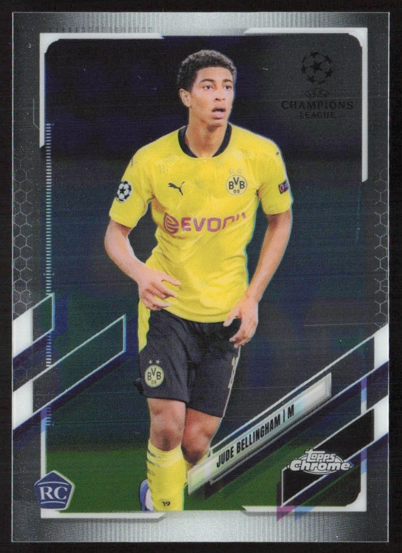 2020 Topps Chrome UEFA Champions League Jude Bellingham Rookie #68 IM1-11