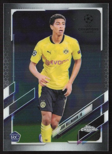 2020 Topps Chrome UEFA Champions League Jude Bellingham Rookie #68 IM1-11