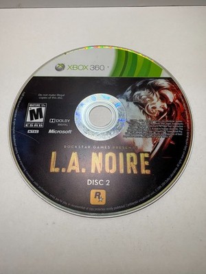 la noire disc 2 xbox 360, untracked