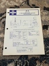 Folleto de especificaciones de grúa hidrogrúa Bucyrus Erie serie H-3 AMIL25 ver2