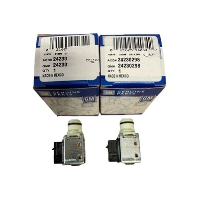 For Chevy Silverado Escalade 4L60-E 6L80 ACDelco GM Set 2PC Auto Trans Solenoids