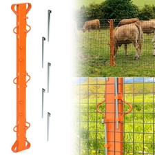 4ft Woven Wire Fence Stretcher Bar with 5 Wedges Heavy Duty Wire Stretcher Fe...