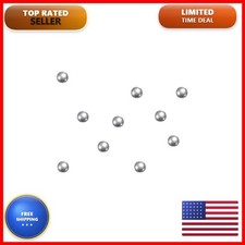 Uxcell 10pcs 1.3mm 440C Stainless Steel Bearing Balls G25 Precision