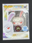 Funko Web Exclusive Pop One Piece Carrot 1487 Limited Glow Chase w/Protector