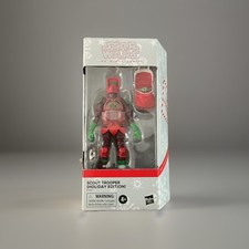 Star Wars The Black Series Scout Trooper Grogu Holiday Edition