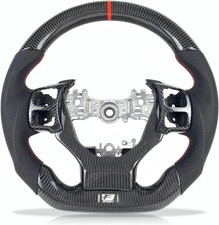 Real Carbon Fiber Steering Wheel For Lexus Isf Is200250 300350 2014-2024 Real Carbon Fiber Steering Wheel For Lexus Isf Is200250 300350 2014-2024