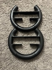 Lot of 2 Racing Steering Wheels Nintendo Wii Game Controllers by Ubisoft