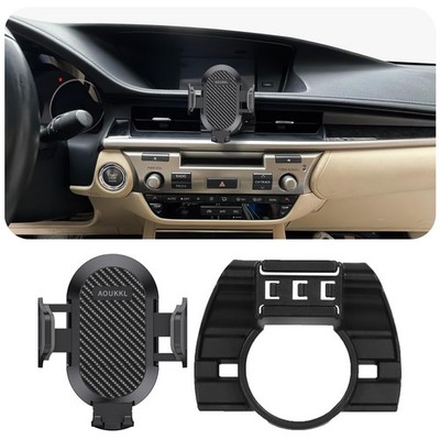 AOUKKL Car Phone Holder Fits for Lexus ES 300h / 350 2013-2018, Black 