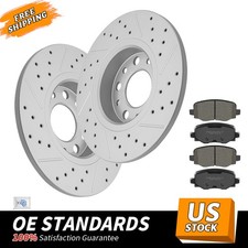 278mm Rear Disc Rotors Ceramic Brake Pads for Jeep Renegade Compass Fiat 500X