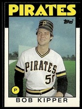 Bob Kipper *ROOKIE CARD* (RC) 1986 Topps Traded #54T. rookie card picture