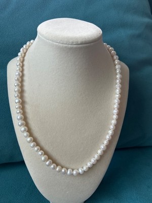 Handcrafted Genuine Pearl Necklace