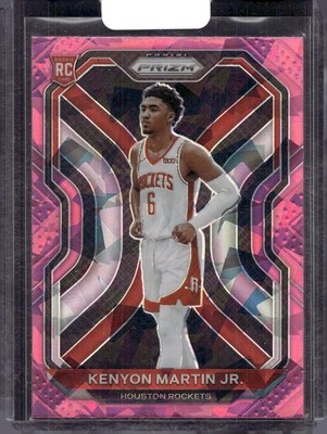 2020-21 Panini Prizm #265 Kenyon Martin Jr. Pink Ice Prizms