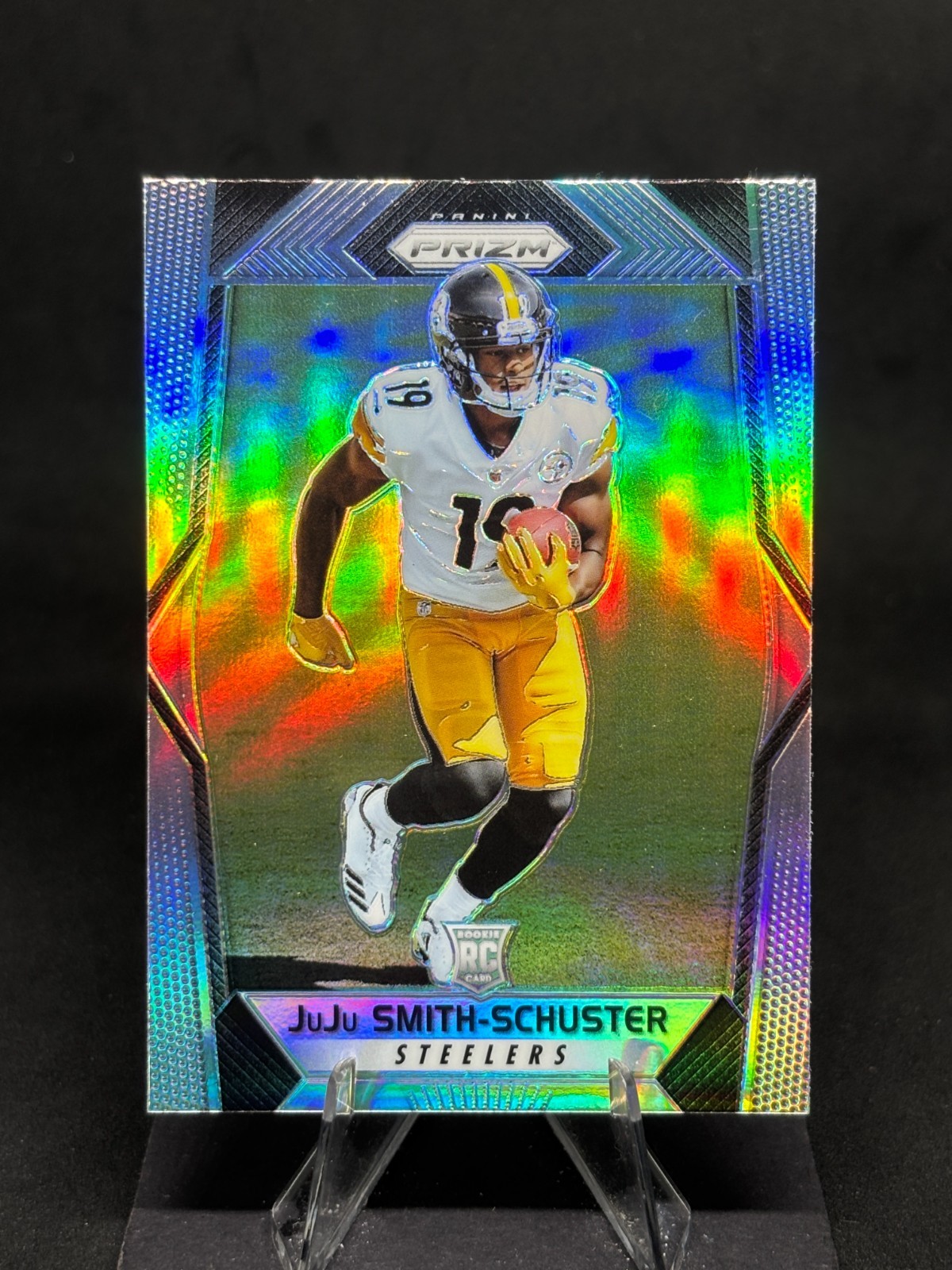 JuJu Smith-Schuster 2017 Panini Prizm - Silver Prizm #281 Pittsburgh Steelers RC
